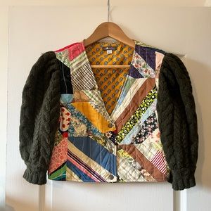 Honeybea Quilt Sweater Jacket